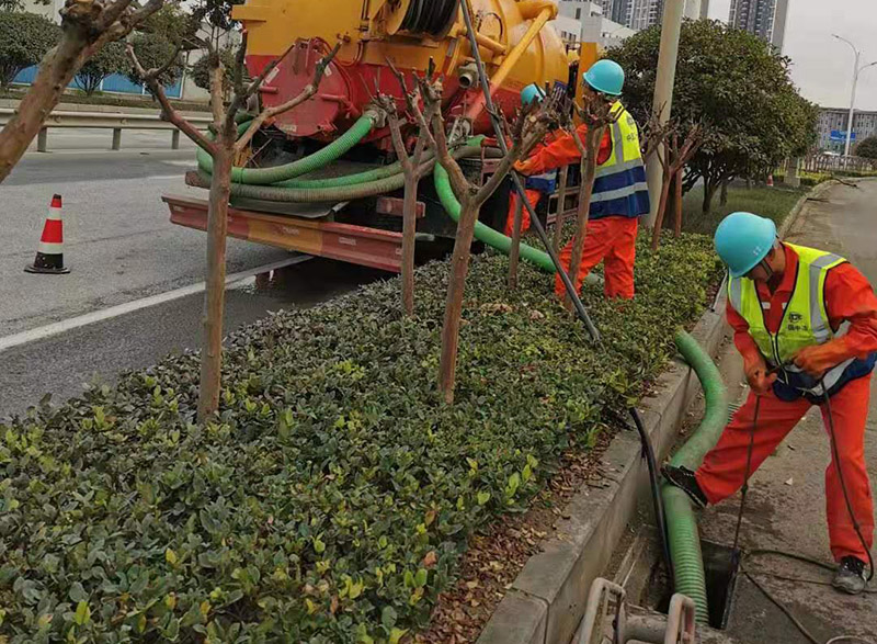 明光市政管道清淤